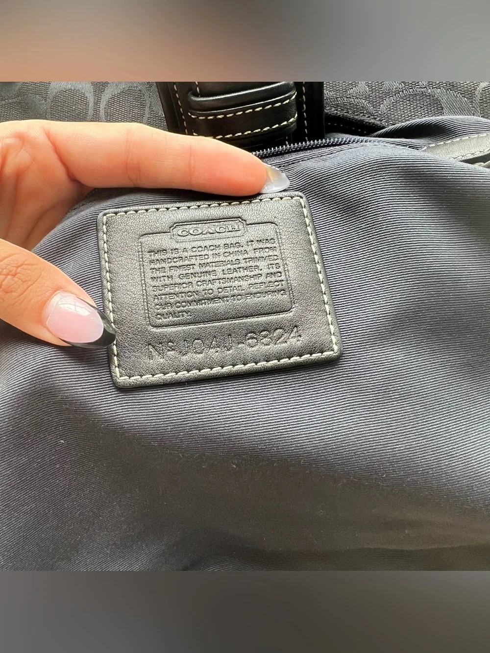 Coach Hamptons Flap Shoulder Bag